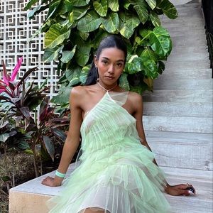 Kai Dress from The Bar - Pistachio